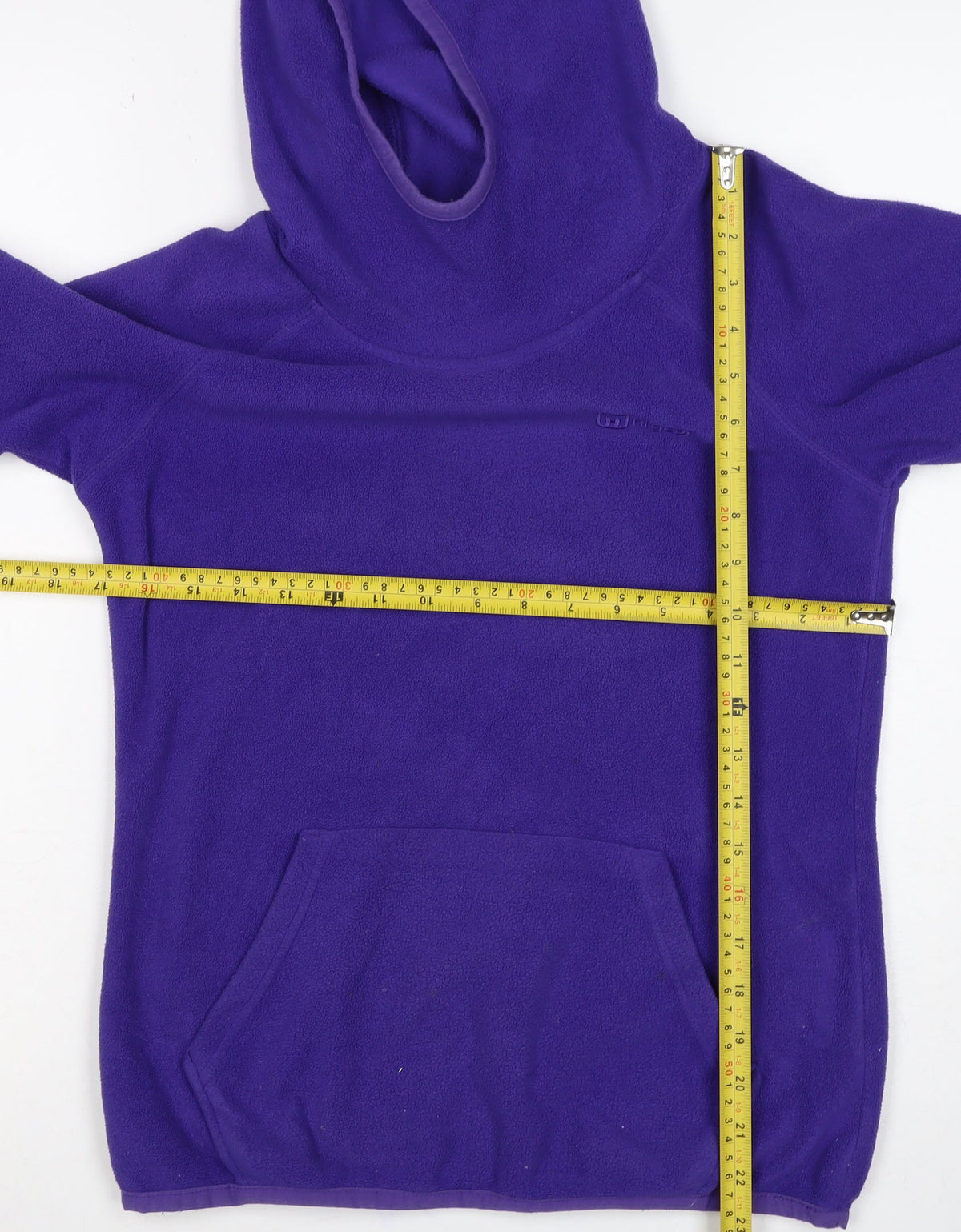 High Gear Women’s Purple Size 8 Fleece Pullover Hoodie Kangaroo Pocket