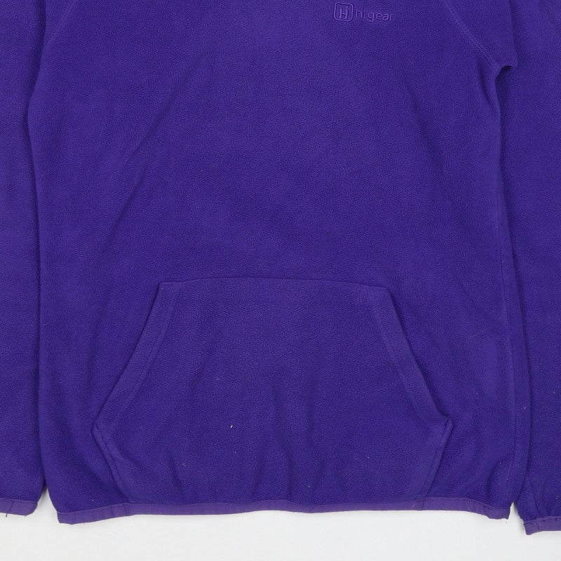 High Gear Women’s Purple Size 8 Fleece Pullover Hoodie Kangaroo Pocket