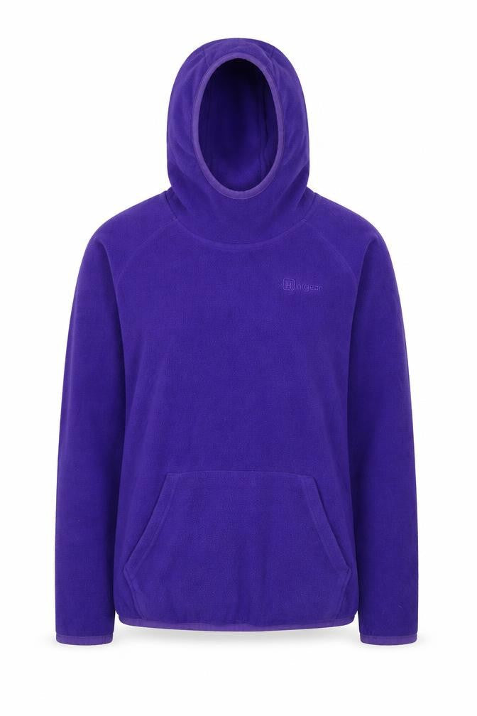 High Gear Women’s Purple Size 8 Fleece Pullover Hoodie Kangaroo Pocket