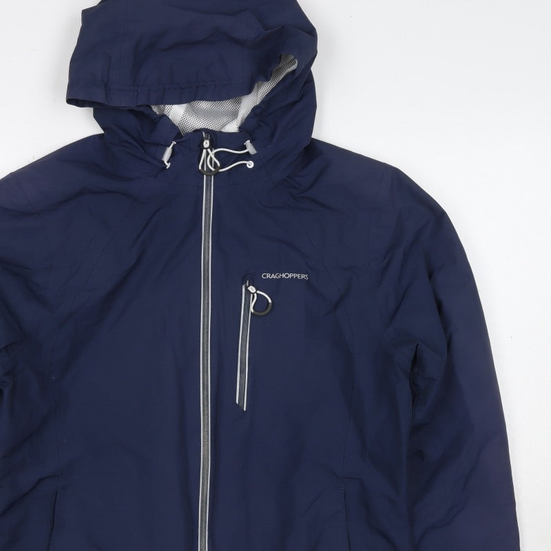 Craghoppers Women’s Navy UK 12 Aquadry Waterproof Hooded Rain Jacket