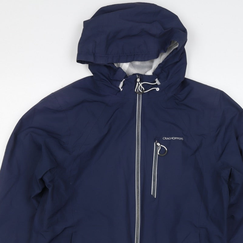 Craghoppers Women’s Navy UK 12 Aquadry Waterproof Hooded Rain Jacket
