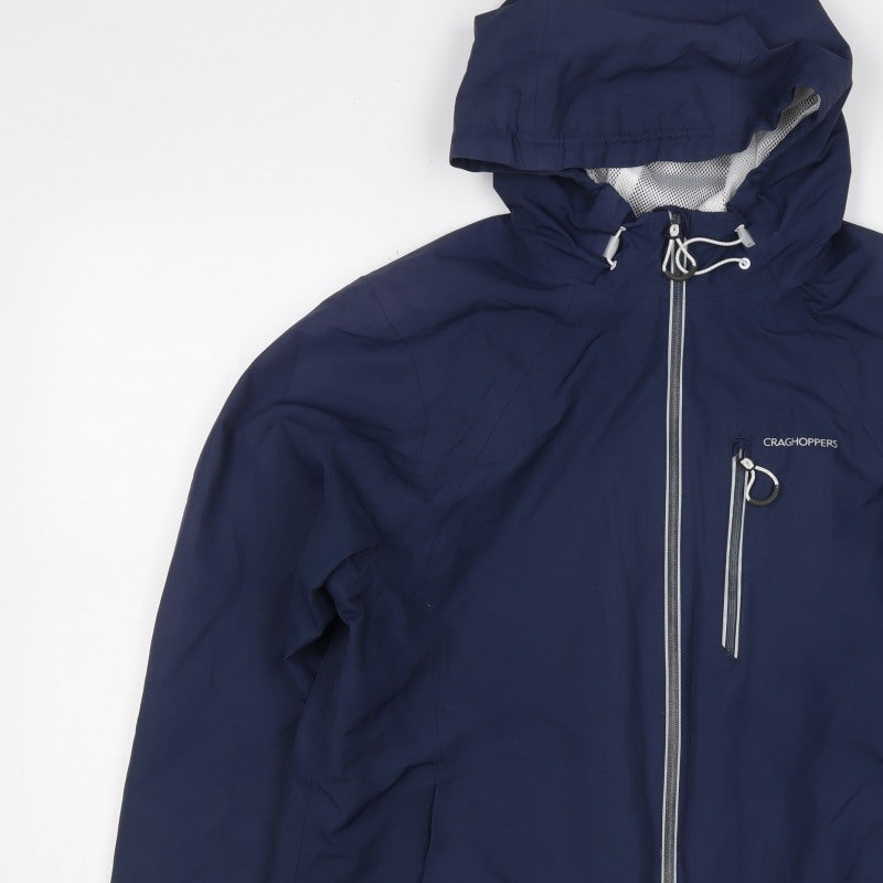 Craghoppers Women’s Navy UK 12 Aquadry Waterproof Hooded Rain Jacket