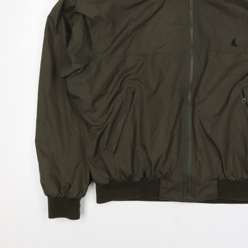 Musto Men’s Green L Bomber Jacket Full Zip Lined Outdoor
