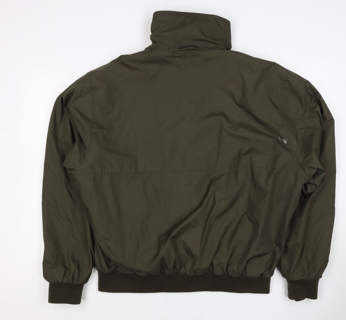 Musto Men’s Green L Bomber Jacket Full Zip Lined Outdoor