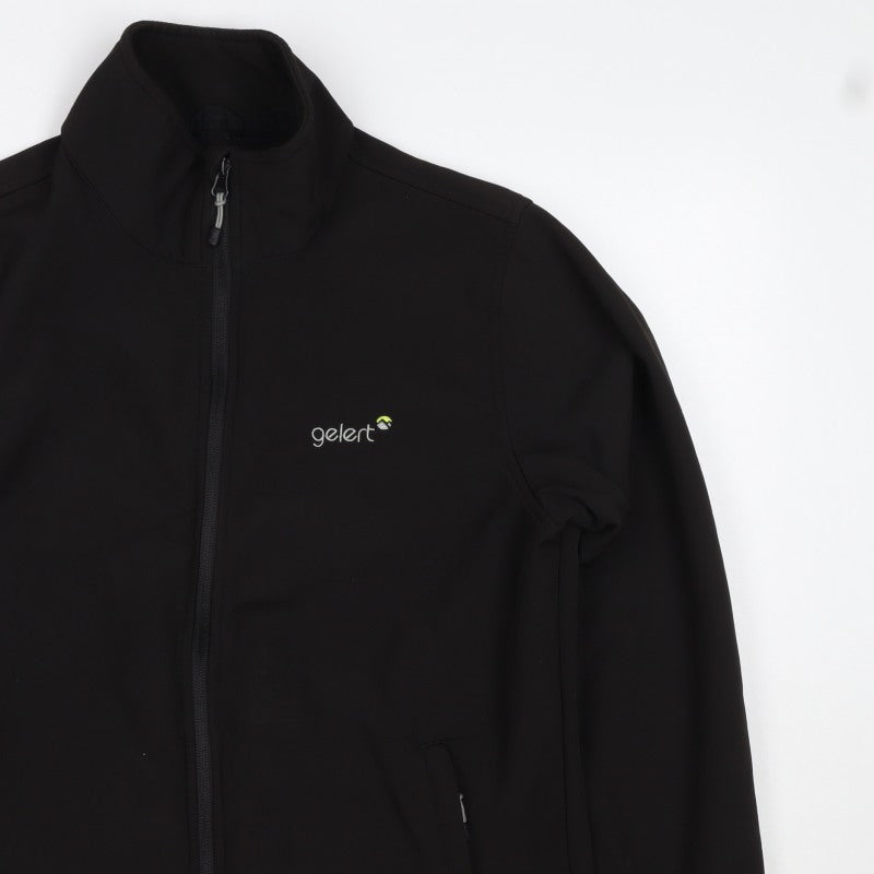 Gelert Men's Black M Soft Shell Full Zip Outdoor Jacket Stretch