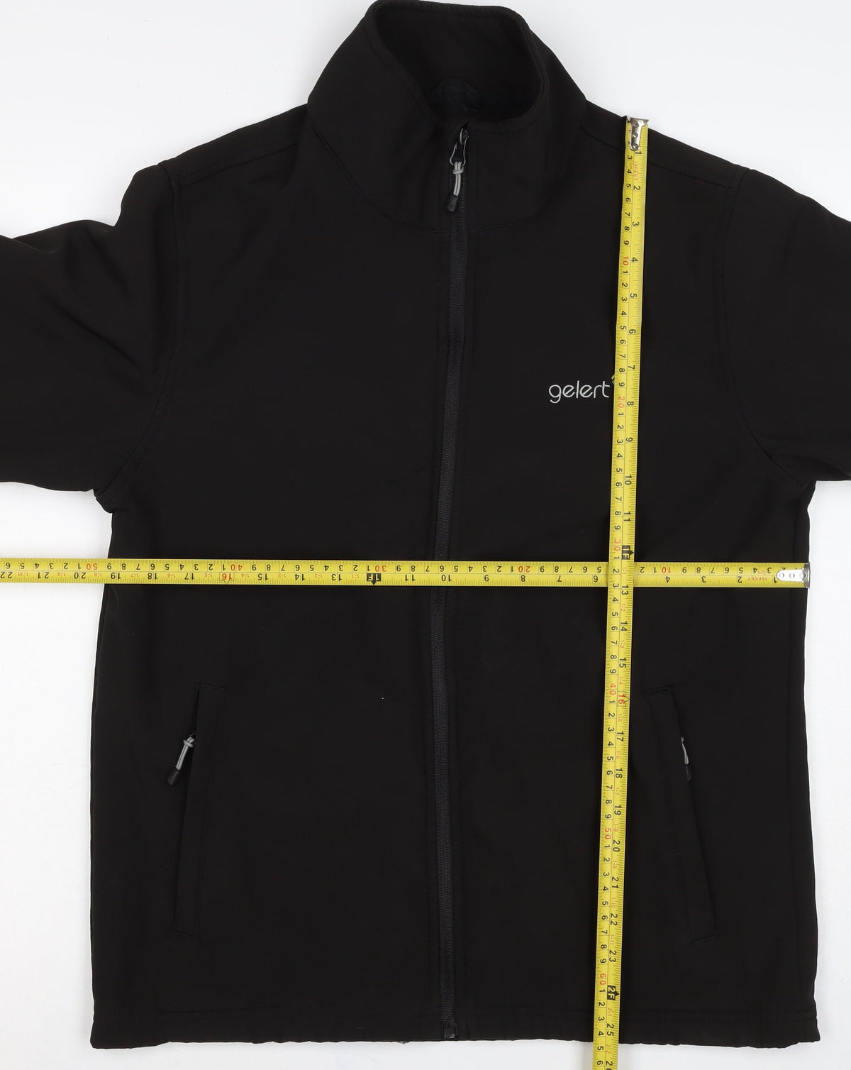 Gelert Men's Black M Soft Shell Full Zip Outdoor Jacket Stretch