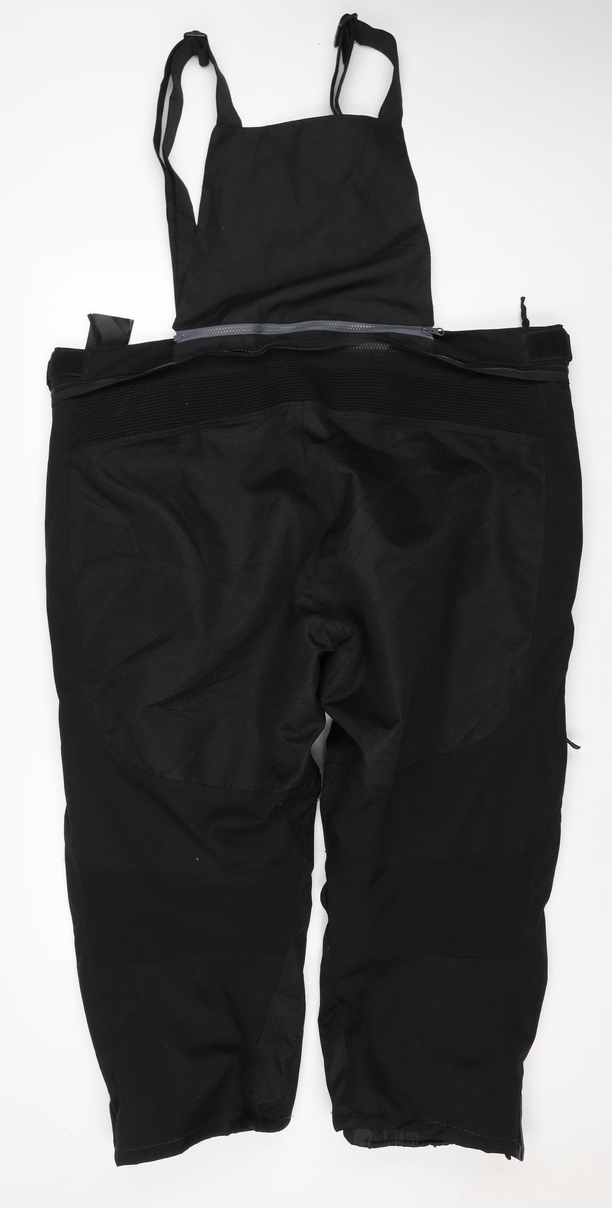 Oxford Men's Black XL Waterproof Motorcycle Rain Trousers Braces