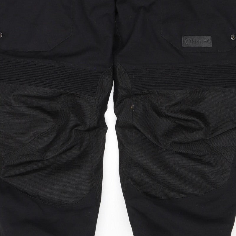 Oxford Men's Black XL Waterproof Motorcycle Rain Trousers Braces