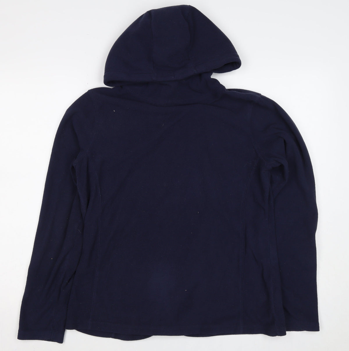 Mountain Warehouse Women's Blue UK 14 Hooded Fleece Pullover Hoodie