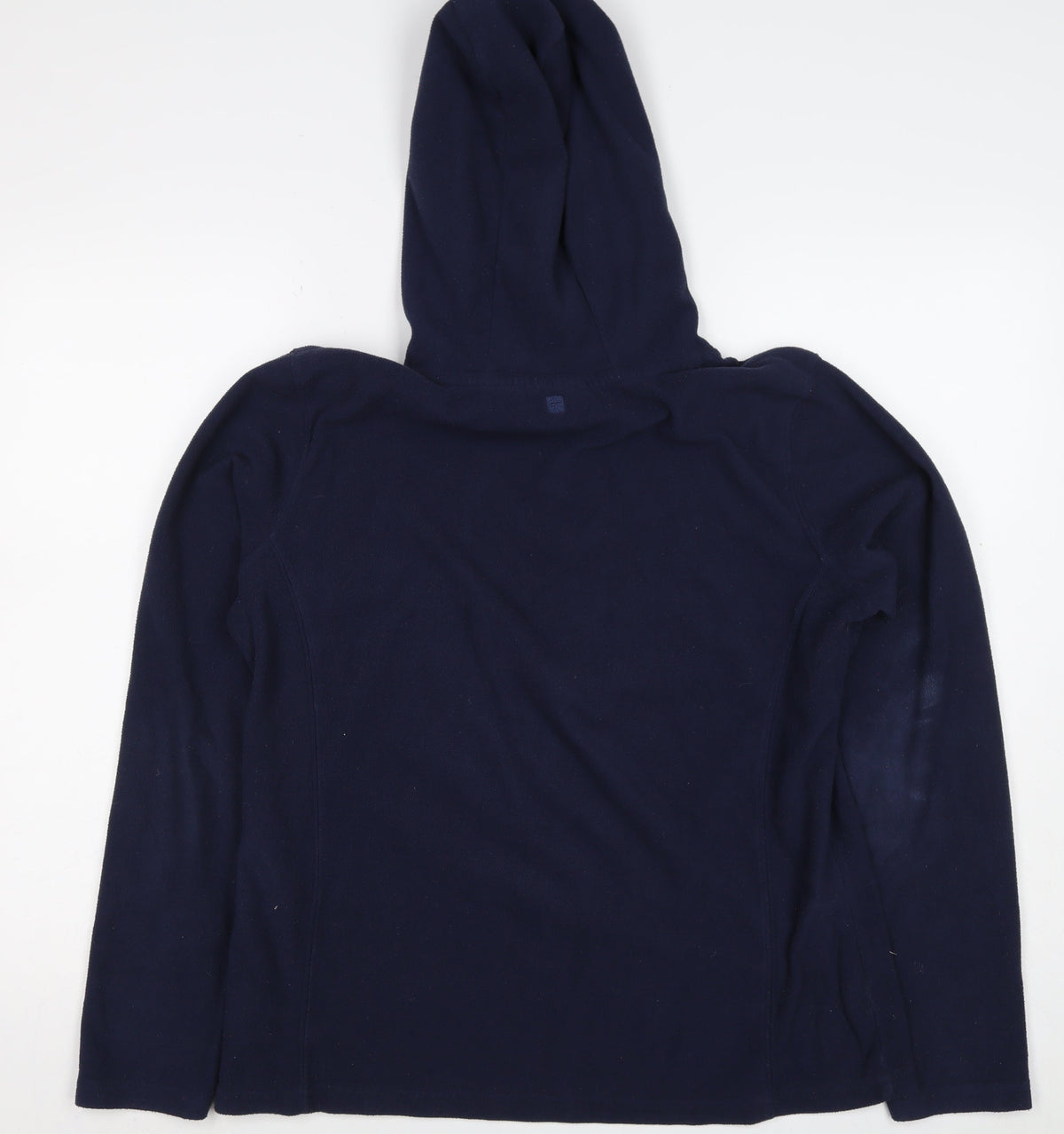 Mountain Warehouse Women's Blue UK 14 Hooded Fleece Pullover Hoodie
