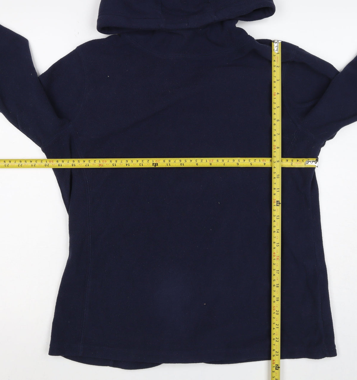 Mountain Warehouse Women's Blue UK 14 Hooded Fleece Pullover Hoodie
