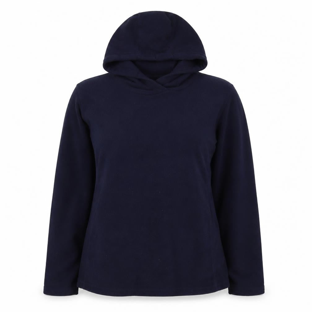Mountain Warehouse Women's Blue UK 14 Hooded Fleece Pullover Hoodie
