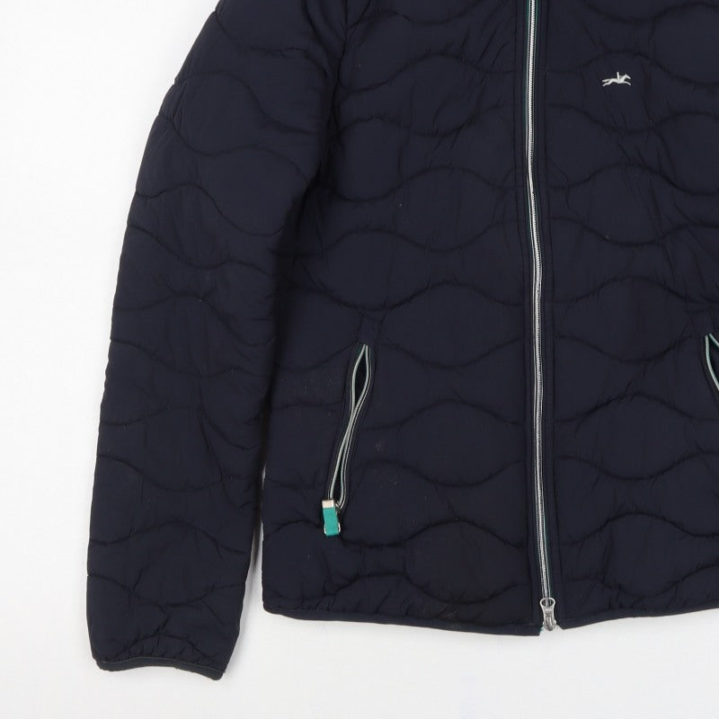 Schockemöhle Sports Women’s Black M Quilted Puffer Jacket Full Zip