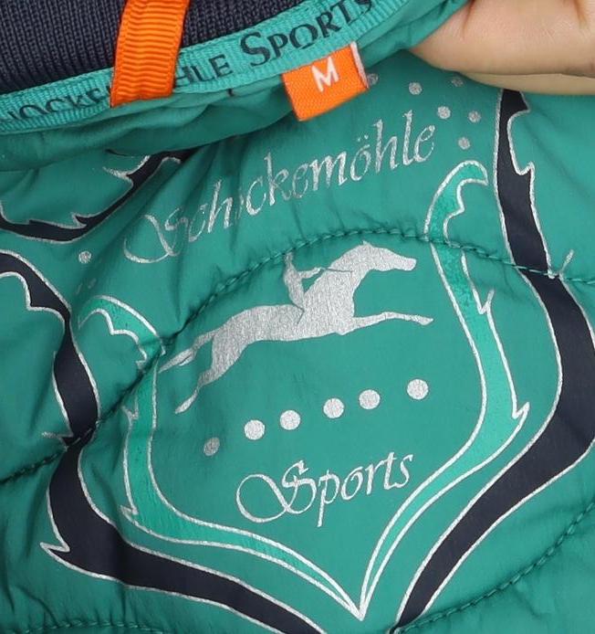 Schockemöhle Sports Women’s Black M Quilted Puffer Jacket Full Zip