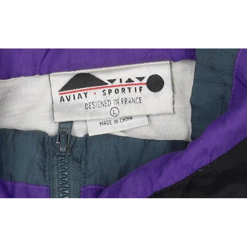 Mylay Sport Men’s L Multicoloured 90s Windbreaker Full Zip Jacket