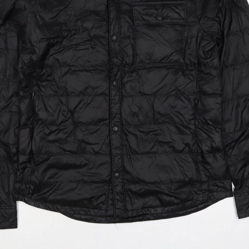 Uniqlo Women Black S Lightweight Down Puffer Jacket Quilted