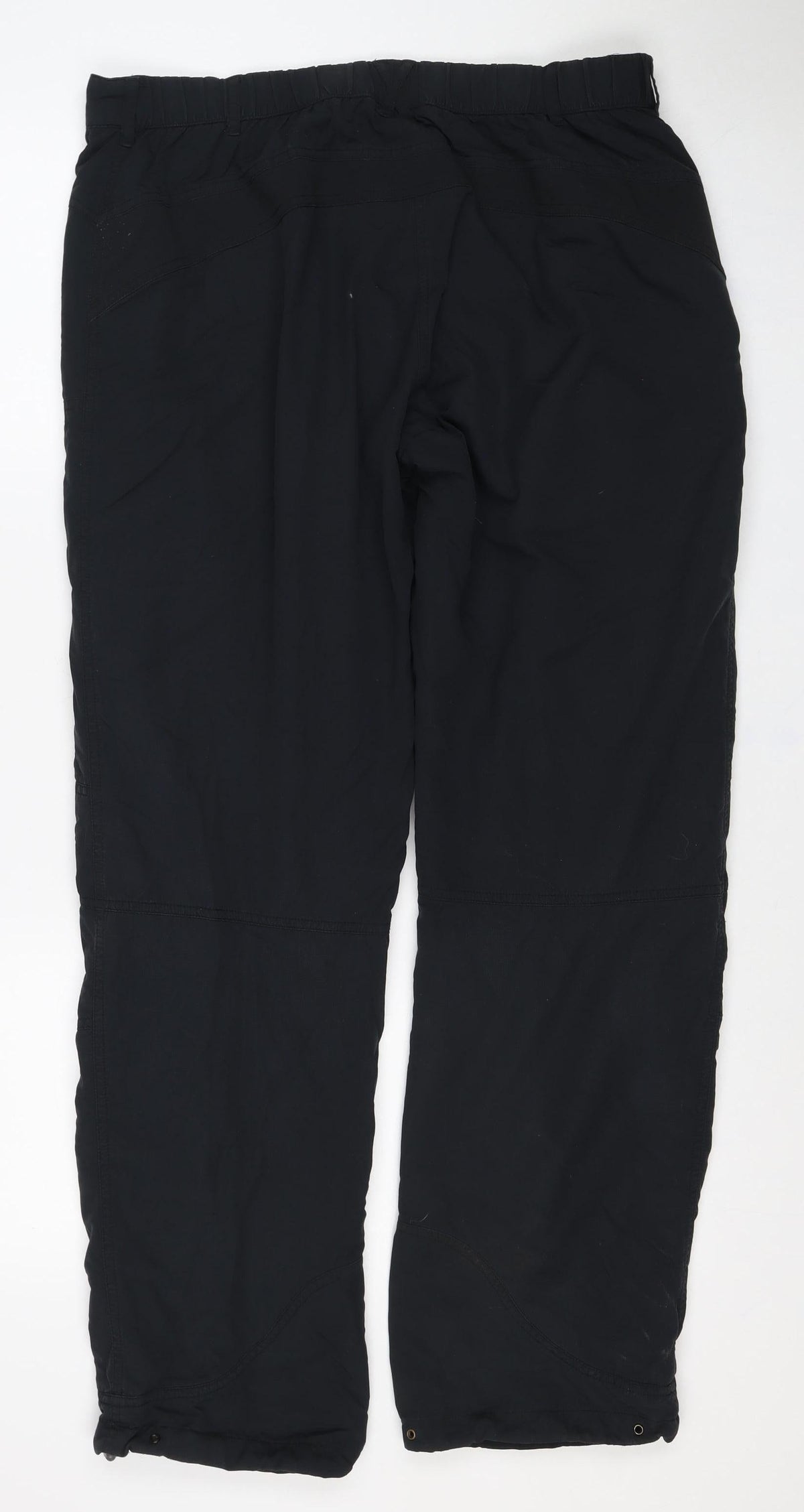 Rab Women’s Black UK 16 Snow Pants Elastic Waist Zip Pockets