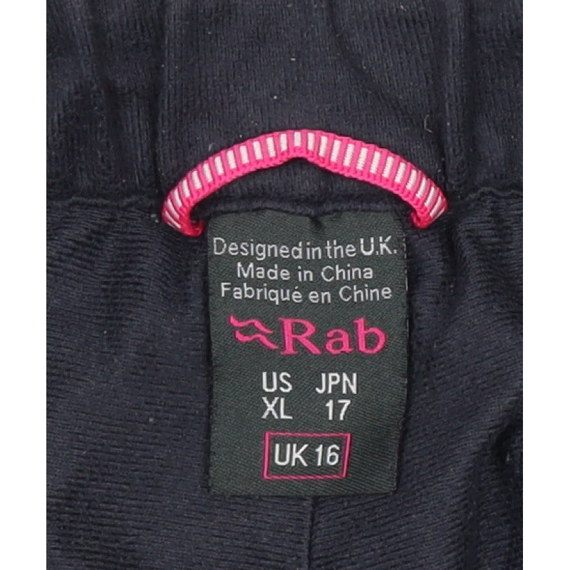 Rab Women’s Black UK 16 Snow Pants Elastic Waist Zip Pockets