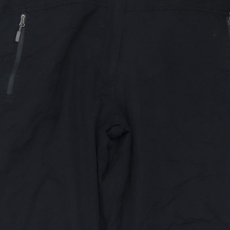Rab Women’s Black UK 16 Snow Pants Elastic Waist Zip Pockets