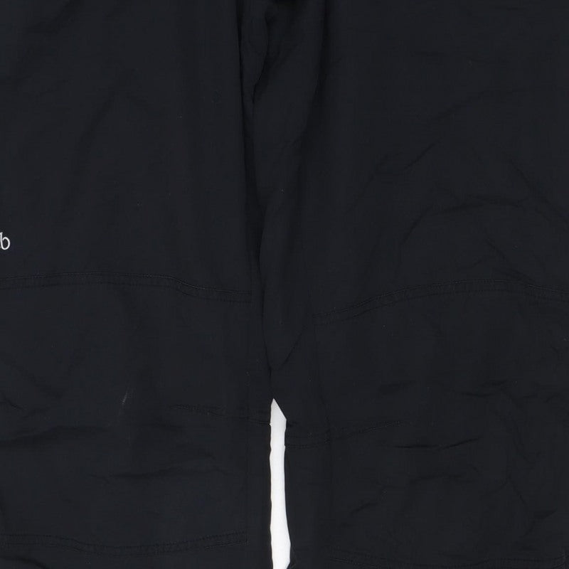 Rab Women’s Black UK 16 Snow Pants Elastic Waist Zip Pockets