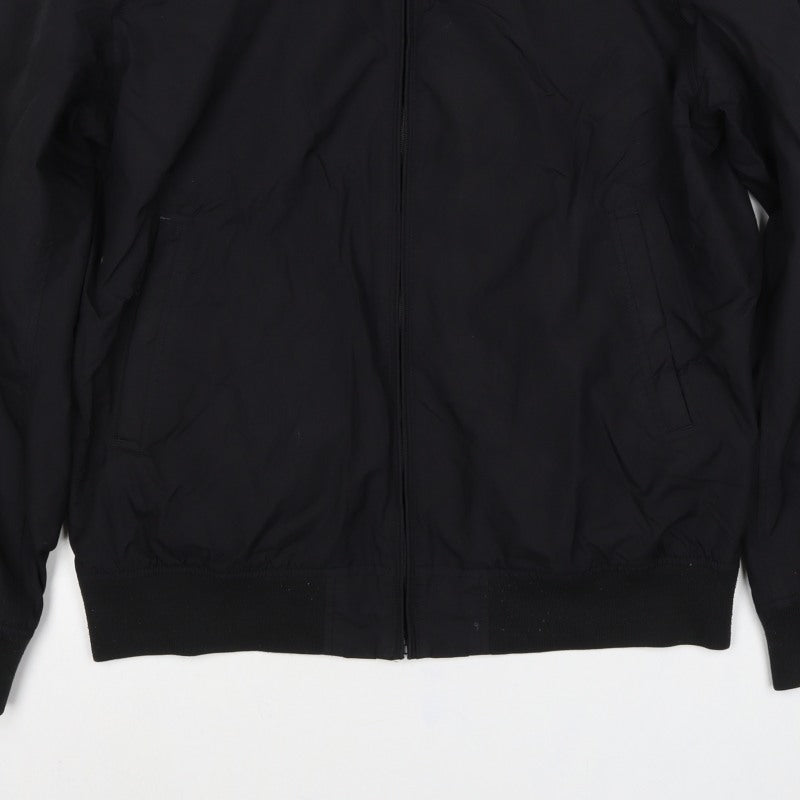 Ben Sherman Heritage Men's Black L Bomber Jacket Full Zip