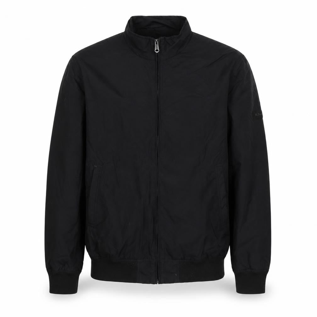 Ben Sherman Heritage Men's Black L Bomber Jacket Full Zip