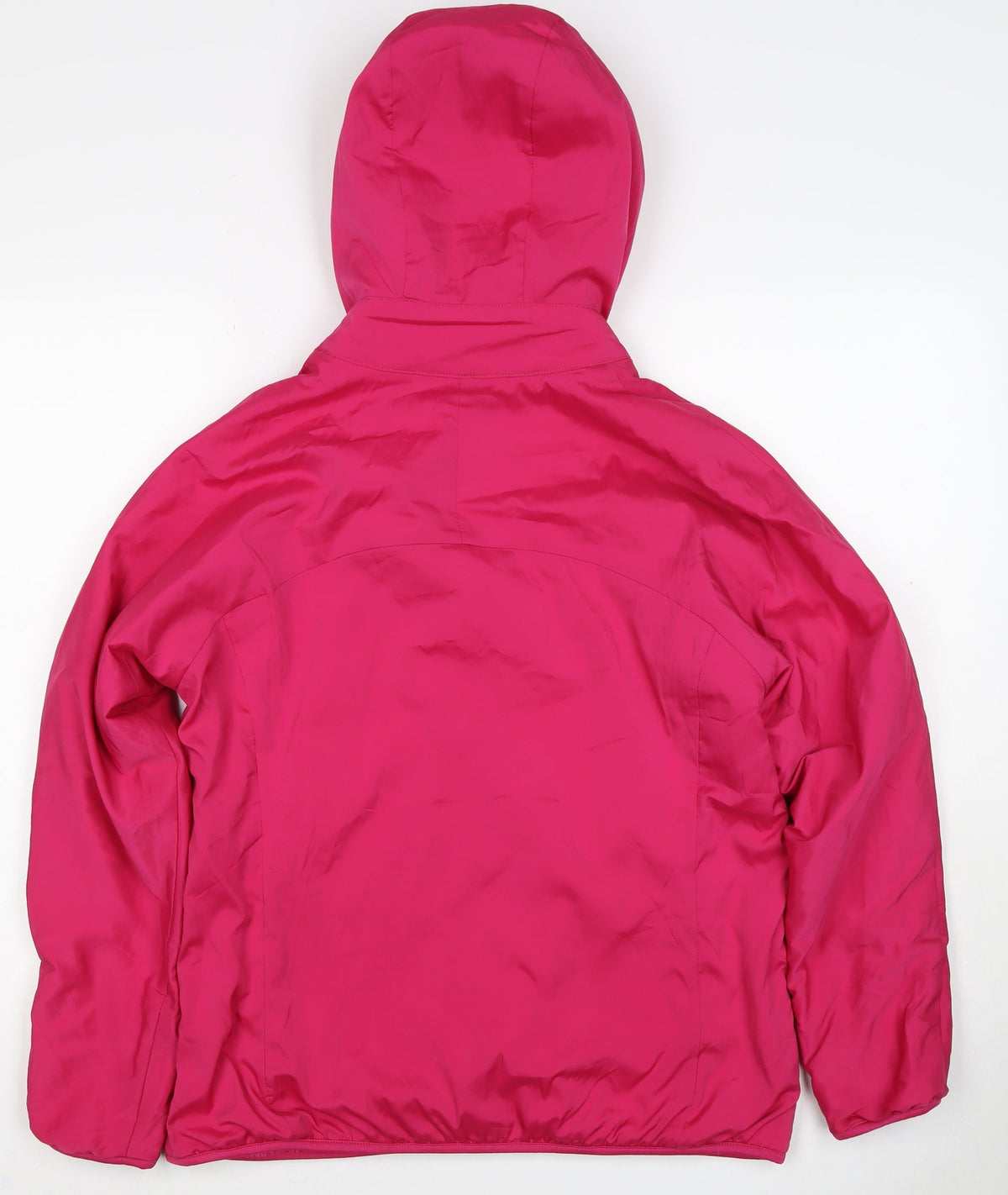 H&M Women's Pink XL Hooded Full Zip Lined Jacket