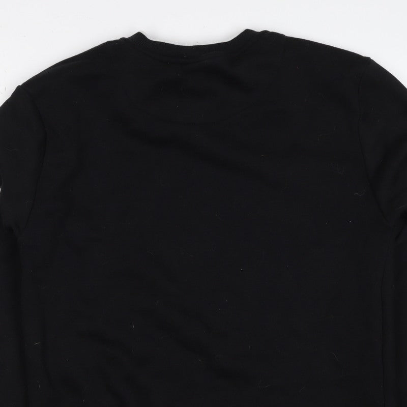 Primark Mens Black XS Raiders NFL Graphic Print Crew Sweatshirt