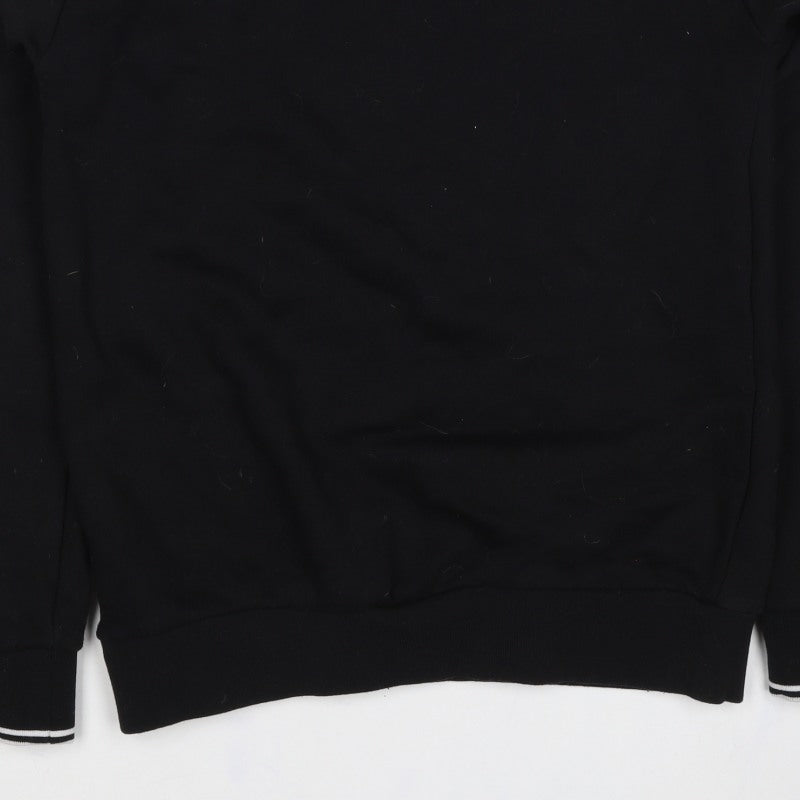 Primark Mens Black XS Raiders NFL Graphic Print Crew Sweatshirt