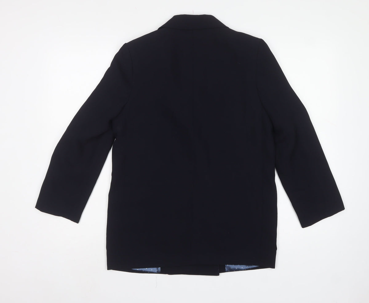 Marks and Spencer Women’s Navy UK 8 Alexa Chung Double-Breasted Blazer