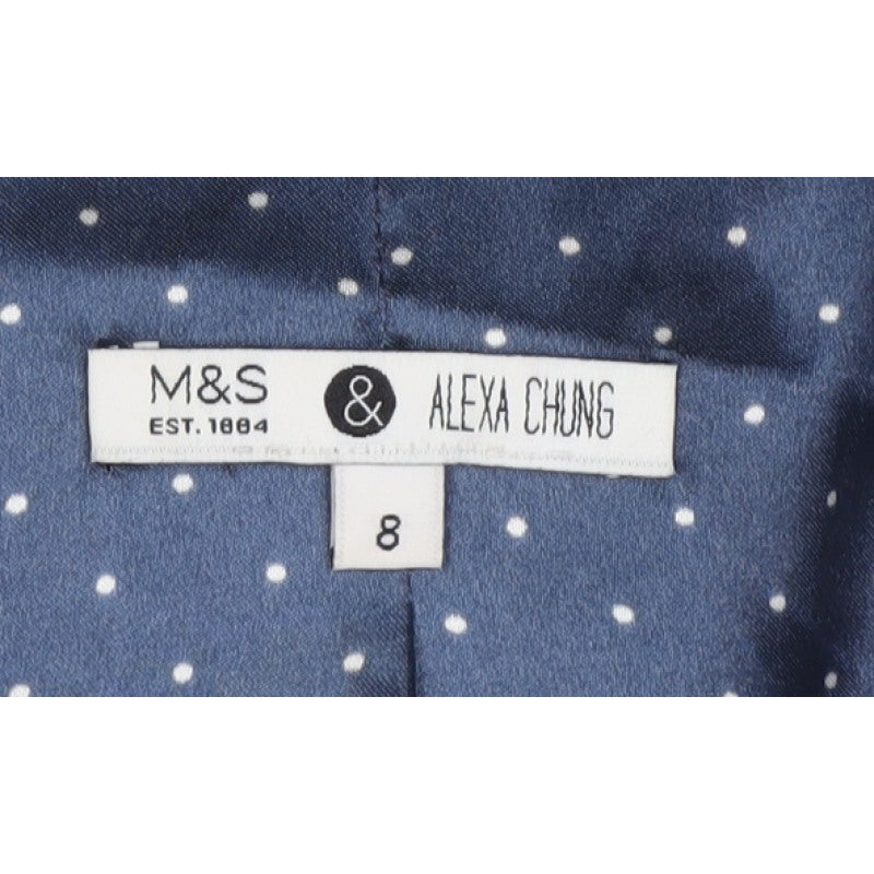 Marks and Spencer Women’s Navy UK 8 Alexa Chung Double-Breasted Blazer