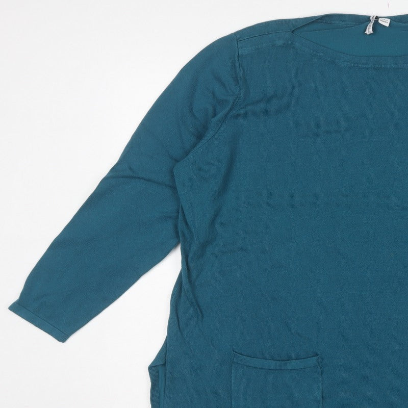 Capsule Women’s Blue Plus Size 28 Tunic Jumper Pockets