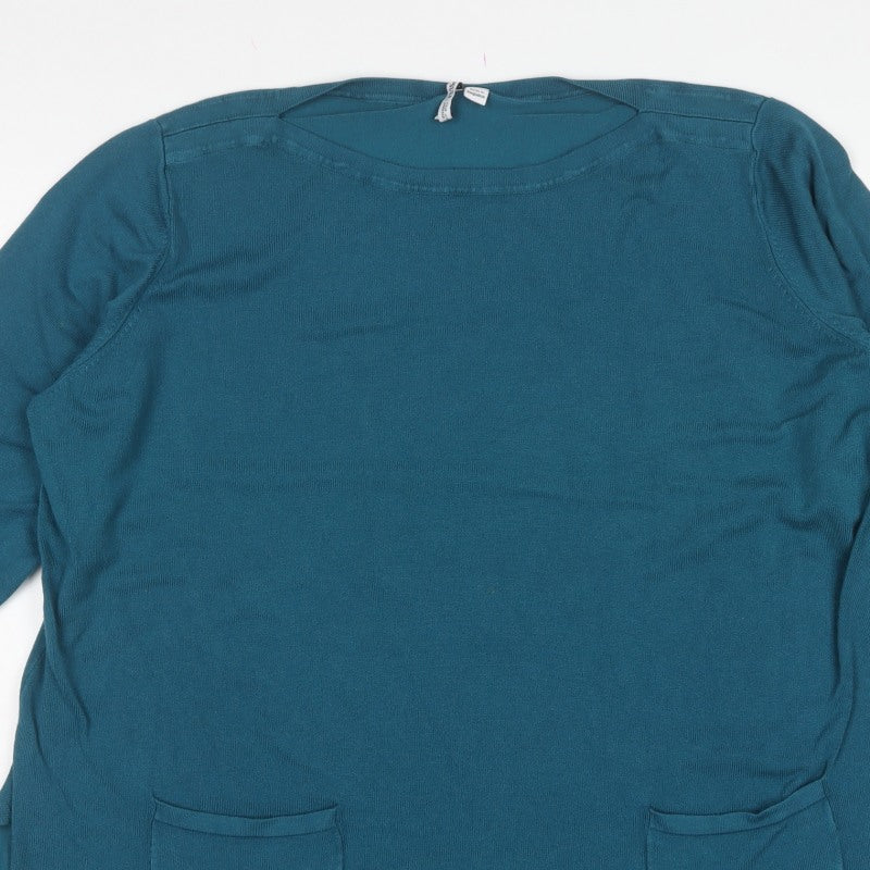 Capsule Women’s Blue Plus Size 28 Tunic Jumper Pockets