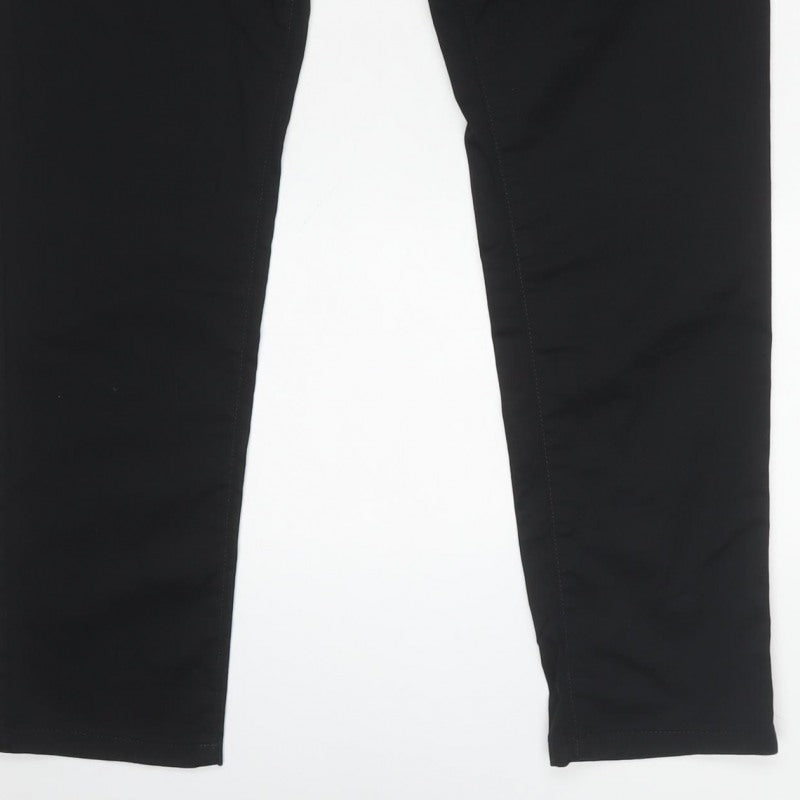 Premier Women Black Size 12 Regular Skinny Stretch Chino Jeans
