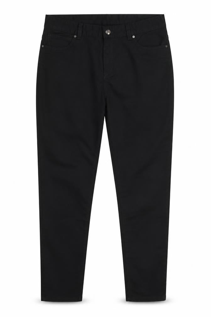 Premier Women Black Size 12 Regular Skinny Stretch Chino Jeans