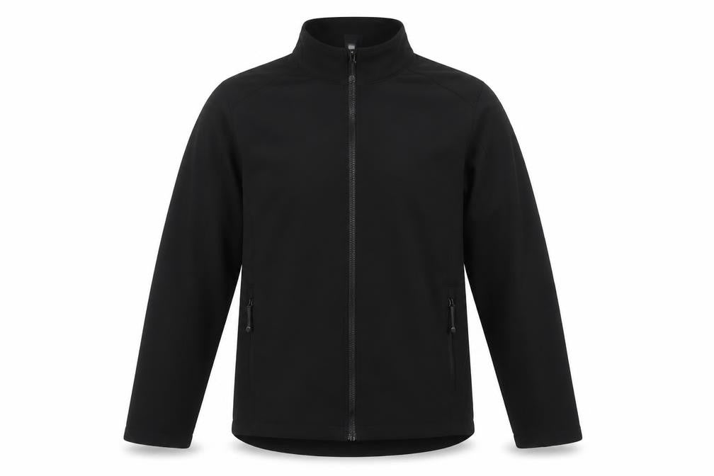 North End Men's Black L Softshell Full Zip Outdoor Jacket