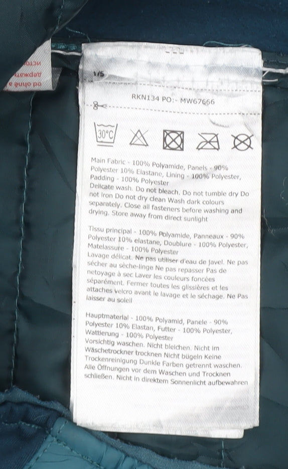 Regatta Boys Blue 11-12 Years Hooded Puffer Softshell Jacket