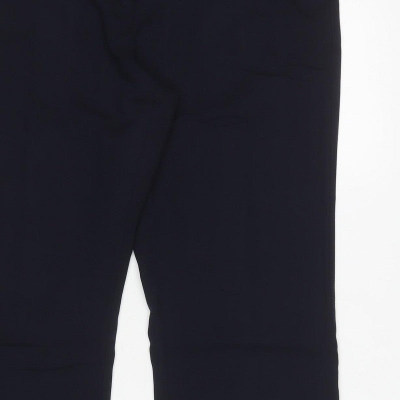 Next Women Blue Size 14XL Tailoring Bootcut Dress Trousers Workwear