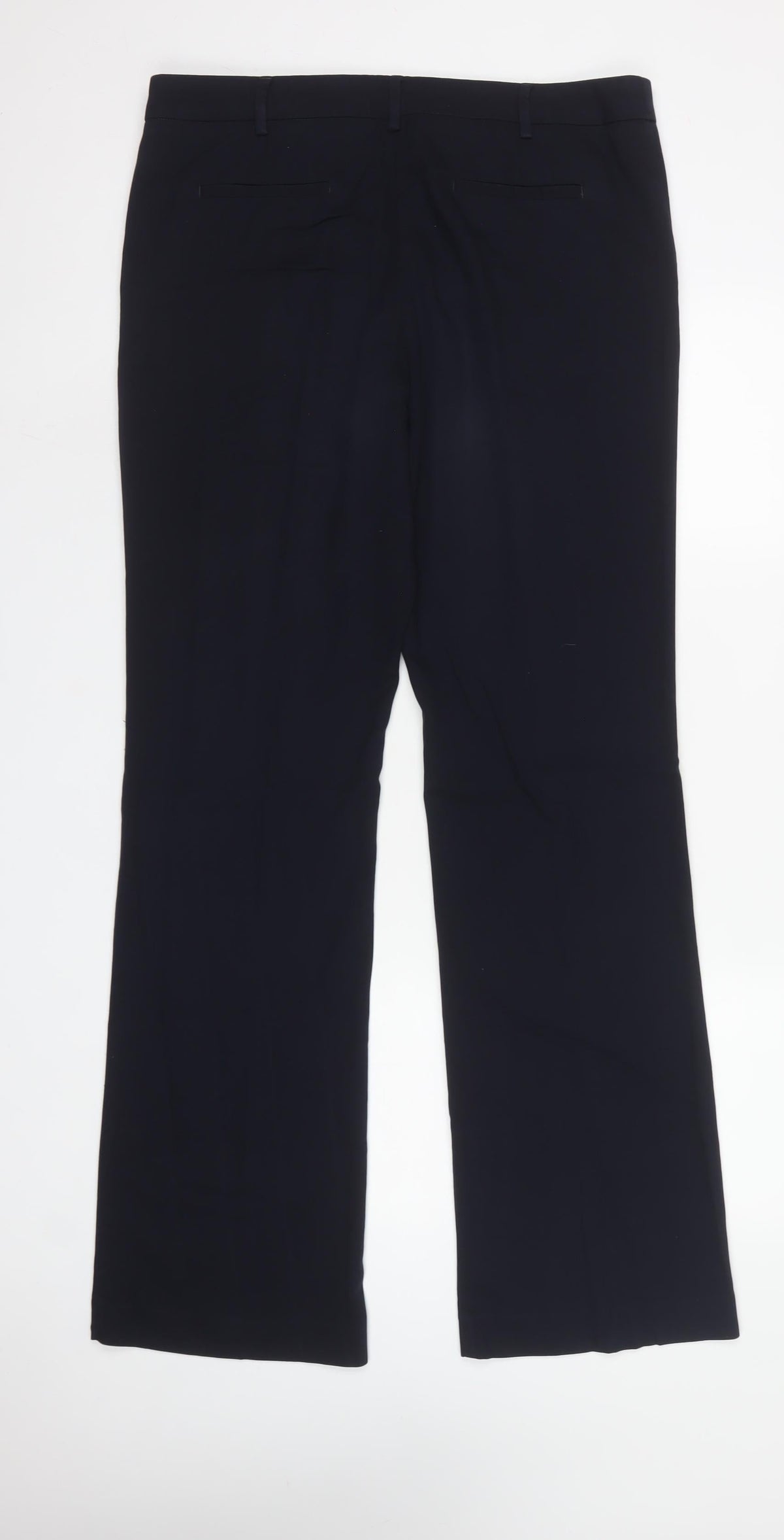 Next Women Blue Size 14XL Tailoring Bootcut Dress Trousers Workwear