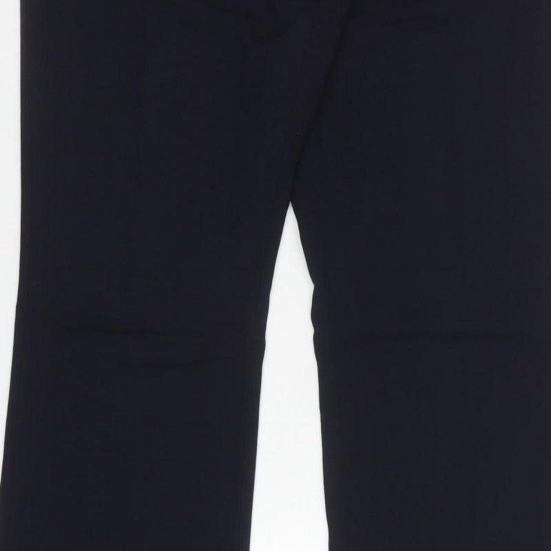 Next Women Blue Size 14XL Tailoring Bootcut Dress Trousers Workwear
