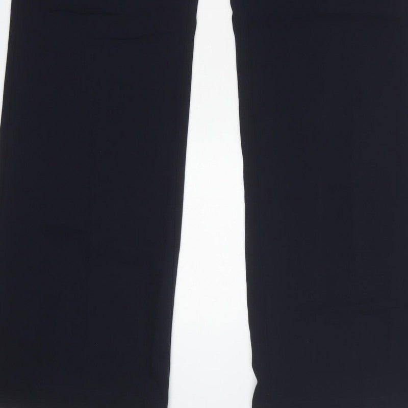 Next Women Blue Size 14XL Tailoring Bootcut Dress Trousers Workwear