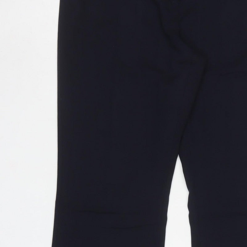 Next Women Blue Size 14XL Tailoring Bootcut Dress Trousers Workwear