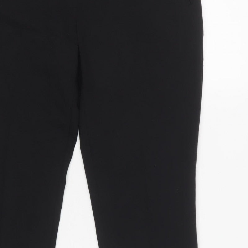 Dorothy Perkins Women’s Black UK 12 Tailored Straight Dress Trousers