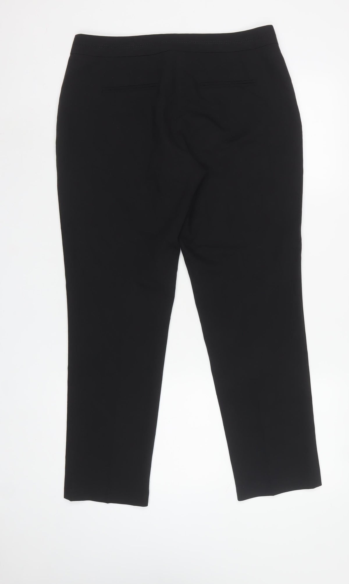 Dorothy Perkins Women’s Black UK 12 Tailored Straight Dress Trousers