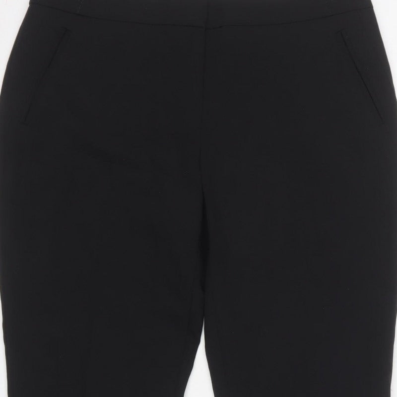 Dorothy Perkins Women’s Black UK 12 Tailored Straight Dress Trousers