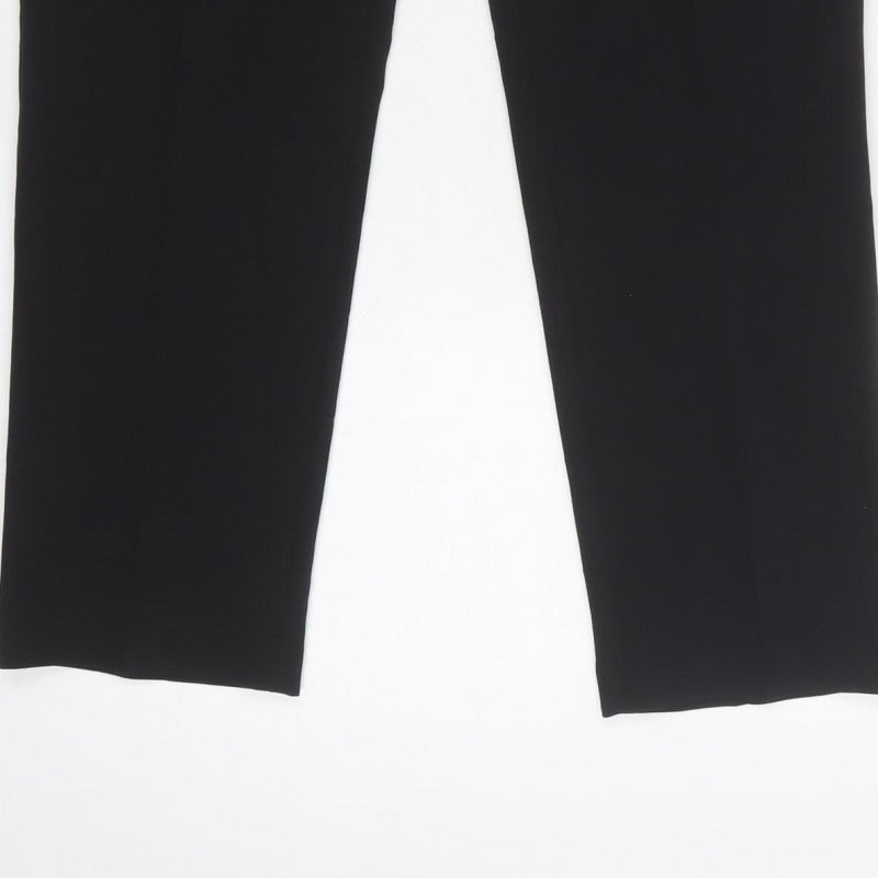 Dorothy Perkins Women’s Black UK 12 Tailored Straight Dress Trousers