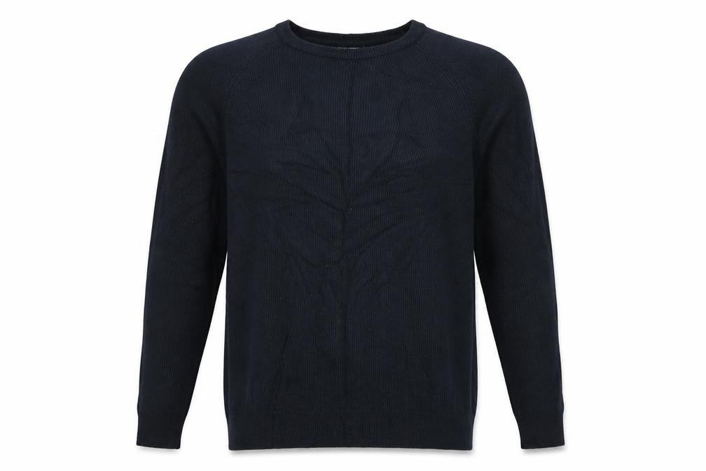 Next Mens Black L Crew Neck Knit Pullover Jumper Classic Long Sleeve