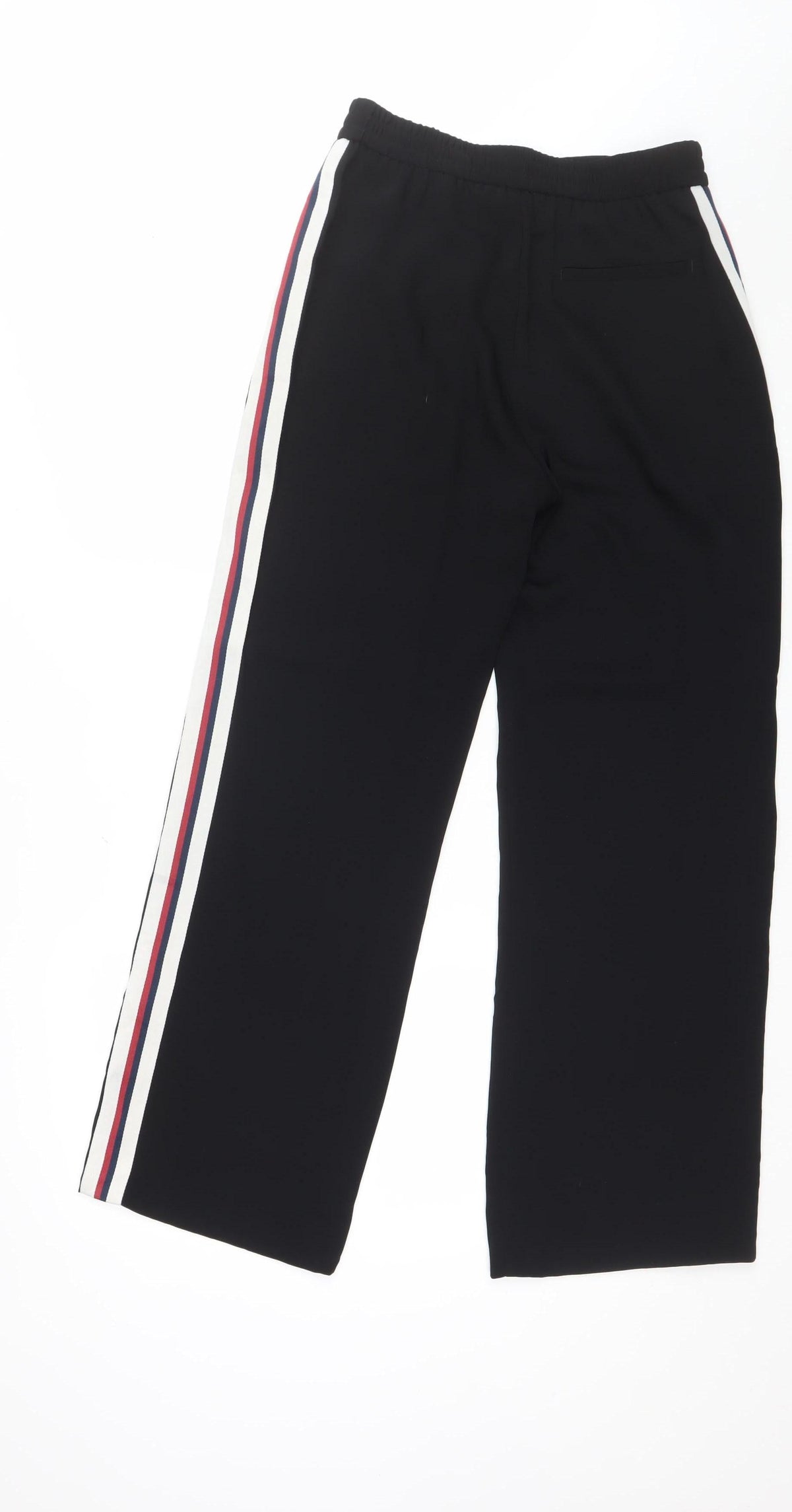 Zara Basic Women’s Black Side Stripe Jogger Trousers Size S