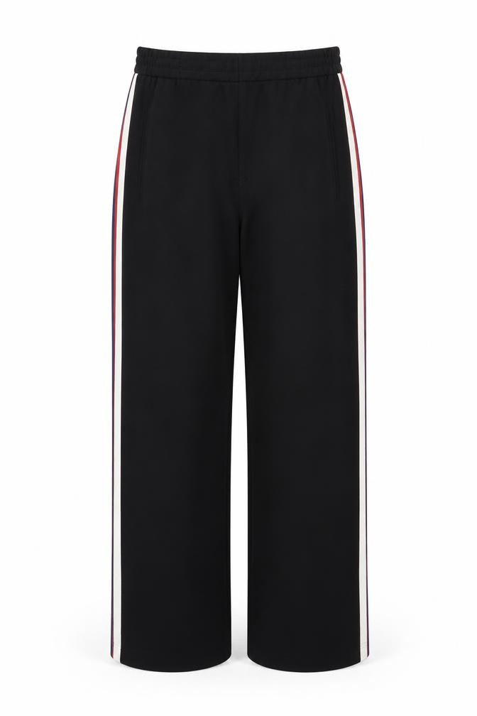 Zara Basic Women’s Black Side Stripe Jogger Trousers Size S