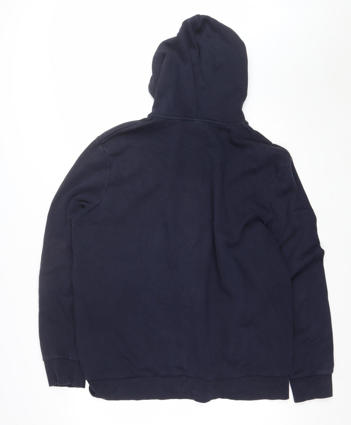 C&A Men’s Navy Blue XL Full Zip Hooded Fleece Sweatshirt
